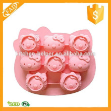 Highly Heat Resistant Durable Cute and Lovely Shape Silicone Cake Mold